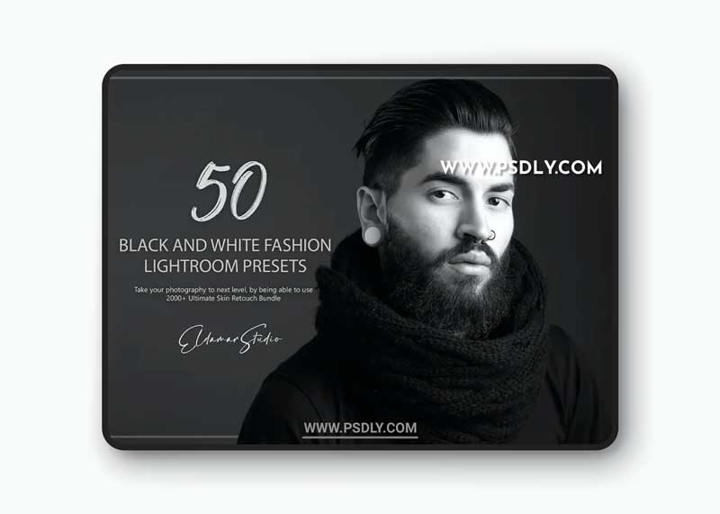 50 Black and White Fashion Lightroom Presets 1 50 Black and White Fashion Lightroom Presets