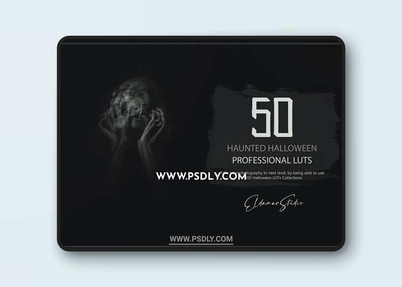 50 Haunted Halloween LUTs and Presets Pack 1 50 Haunted Halloween LUTs and Presets Pack