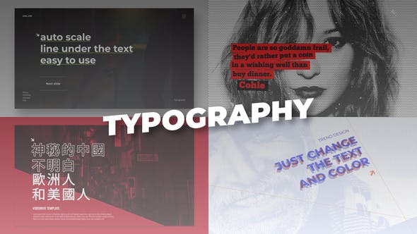Videohive Typography 22375307 1 Videohive Typography 22375307