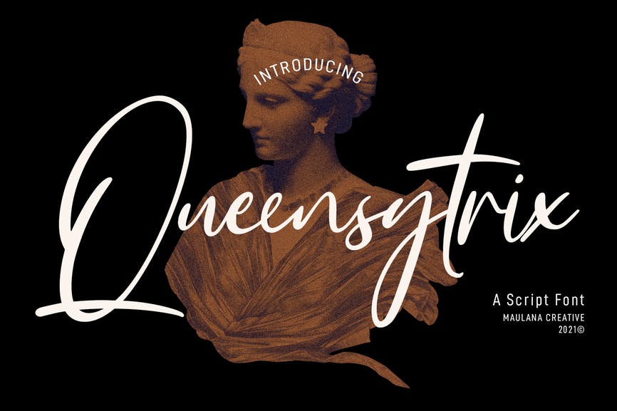 Queensytrix Signature Script Font 1 Queensytrix Signature Script Font