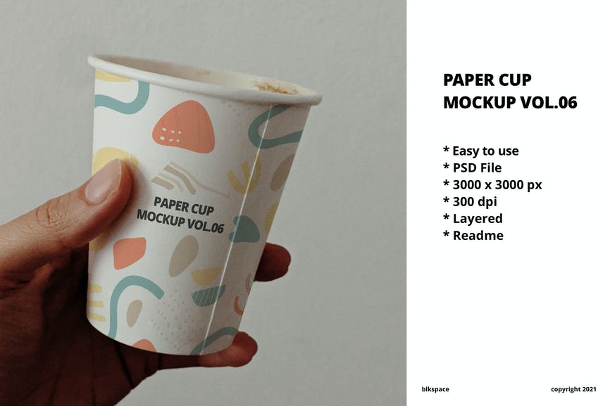 Paper Cup Mockup Vol.06 1 Paper Cup Mockup Vol.06