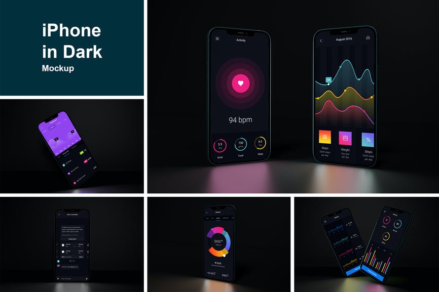 iPhone in Dark