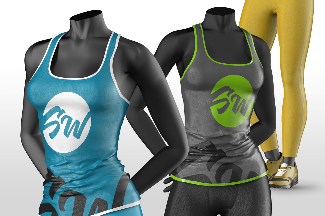 Tank Top Mannequin Mockup 1 Tank Top Mannequin Mockup