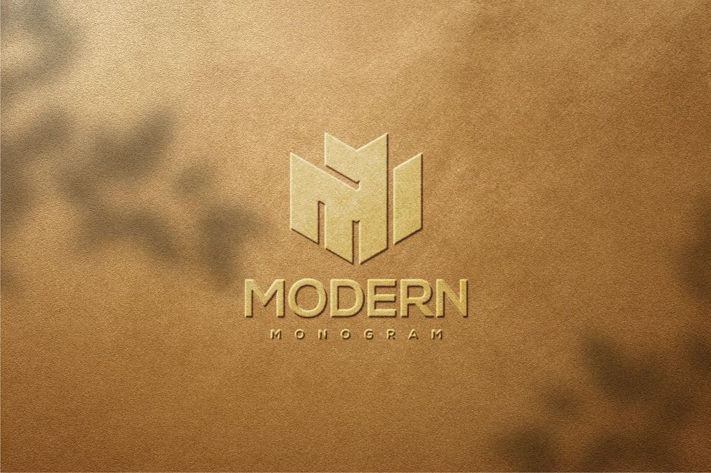 Luxury Gold Logo Mockup 1 luxury gold logo mockup