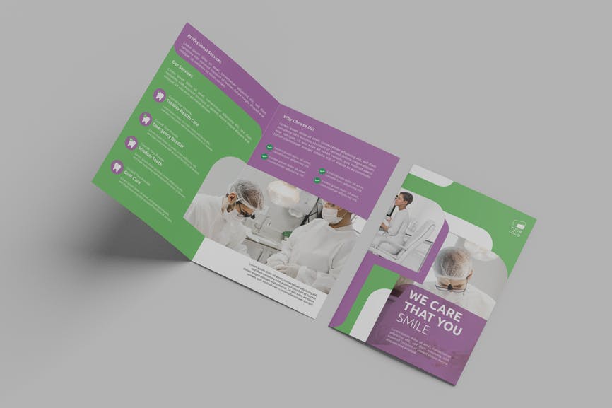 Dentist Clinic – Bifold Brochure
