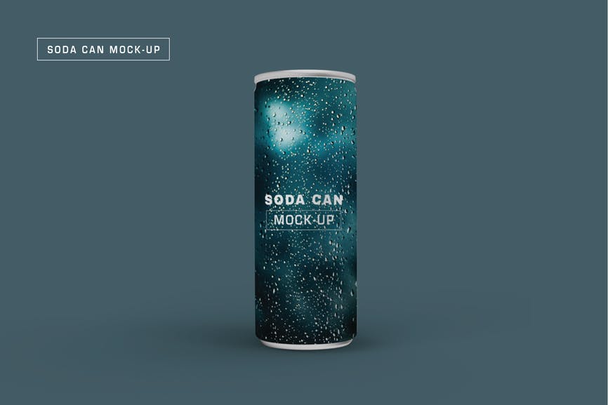 Soda Can Mockup 1 Soda Can Mockup