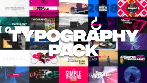 Videohive 35 Typography Pack 21850780 1 Videohive 35 Typography Pack 21850780