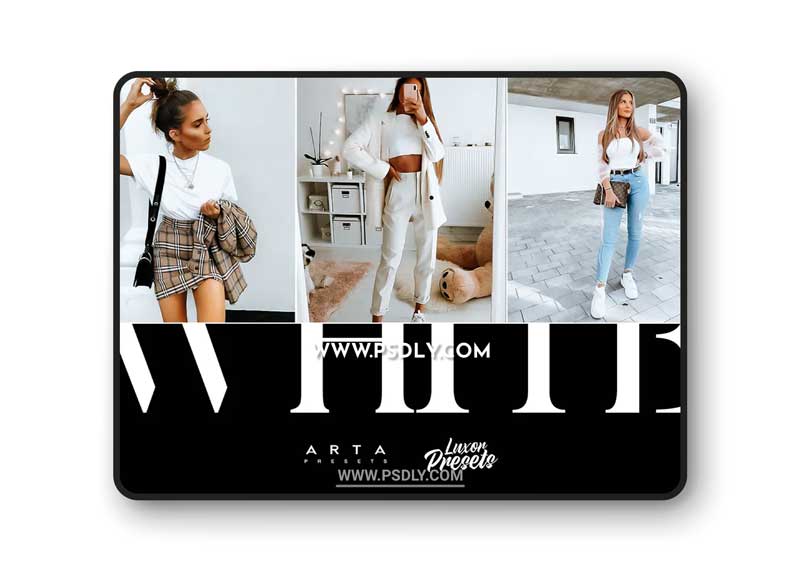 ARTA White Presets For Mobile and Desktop 1 ARTA White Presets For Mobile and Desktop