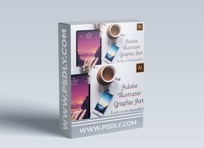 Adobe Illustrator Graphic Art; Easily create beautiful art using gradients 1 Adobe Illustrator Graphic Art; Easily create beautiful art using gradients