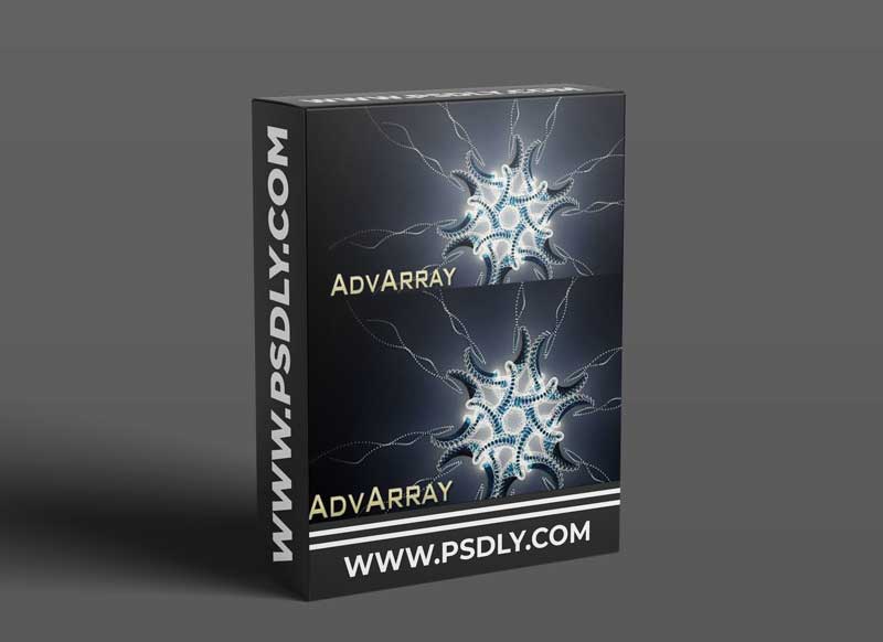 AdvArray - 3ds Max Advanced Parametric Array Modifier 1 AdvArray - 3ds Max Advanced Parametric Array Modifier