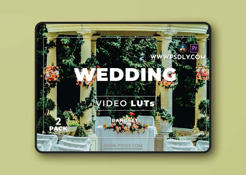 Bangset Wedding Pack 2 Video LUTs 1 Bangset Wedding Pack 2 Video LUTs