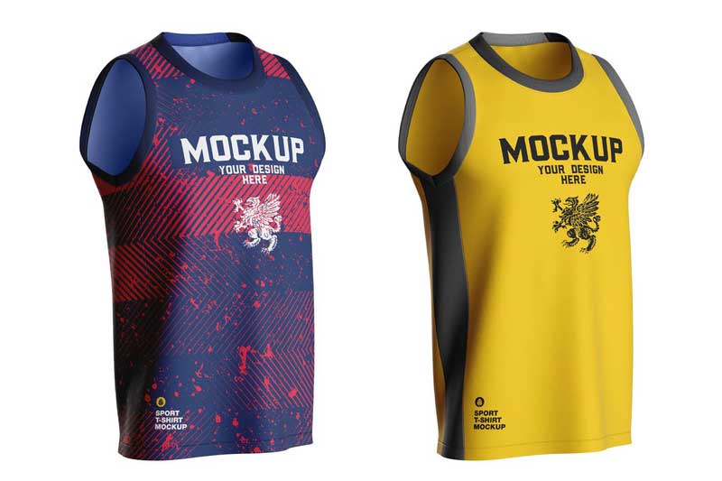 Basketball Jersey Mockup 1 Basketball Jersey Mockup