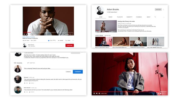 Videohive YouTube Profile 33279277 1 Videohive YouTube Profile 33279277