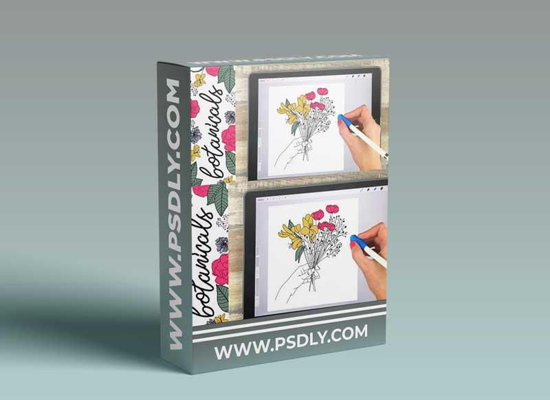 Botanical Illustrations on Your iPad in Procreate + 15 Free Procreate Brushes 1 Botanical Illustrations on Your iPad in Procreate + 15 Free Procreate Brushes