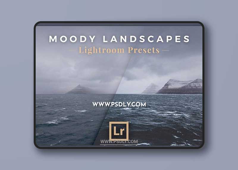 CM - Moody Landscapes - Lightroom Presets 2256215 1 CM - Moody Landscapes - Lightroom Presets 2256215