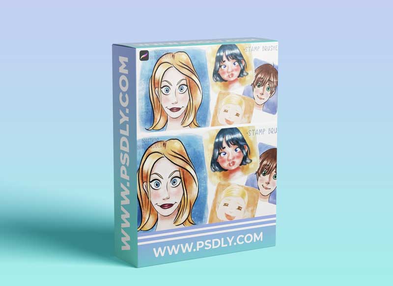Character Design in Different Styles in Procreate - Create Your Own Portrait 1 Character Design in Different Styles in Procreate - Create Your Own Portrait