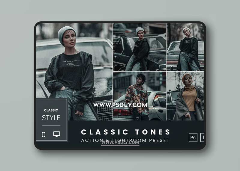 Classic Tones Action & Lightroom Preset 1 Classic Tones Action & Lightroom Preset