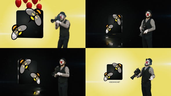 Videohive Clown Logo 2 23630053 1 Videohive Clown Logo 2 23630053