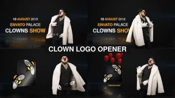 Videohive Clown Logo 3 25079164 1 Videohive Clown Logo 3 25079164