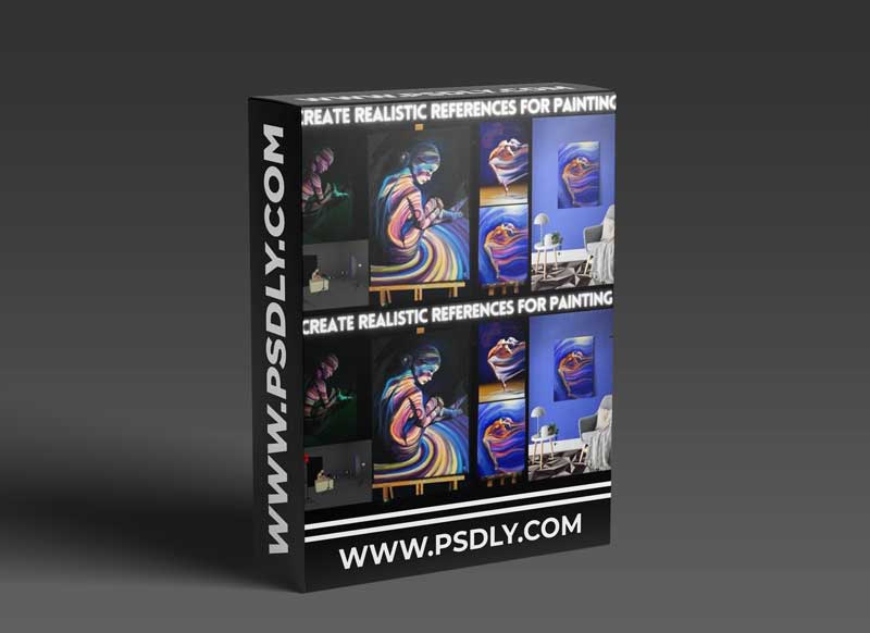 Create realistic references in 3d for painting 1 Create realistic references in 3d for painting