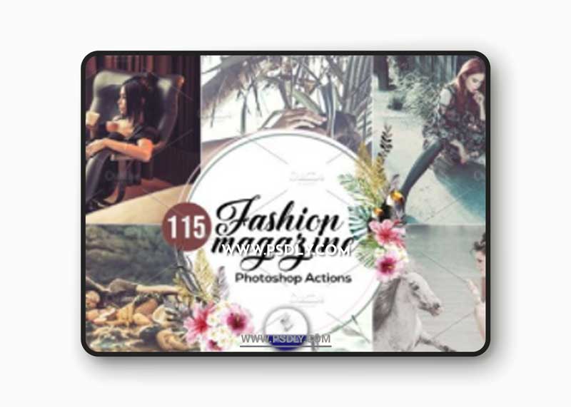 CreativeMarket - 115 Fashion Magazine Photoshop Actions 3937428 1 CreativeMarket - 115 Fashion Magazine Photoshop Actions 3937428