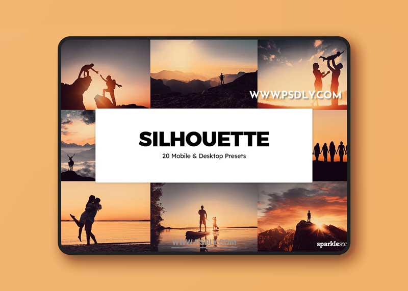 CreativeMarket - 20 Silhouette Lightroom Presets & LUTs 6258631 1 CreativeMarket - 20 Silhouette Lightroom Presets & LUTs 6258631