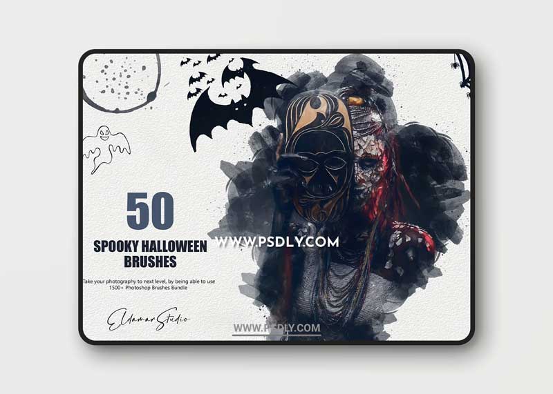 CreativeMarket - 50 Spooky Halloween Brushes 6259378 1 CreativeMarket - 50 Spooky Halloween Brushes 6259378