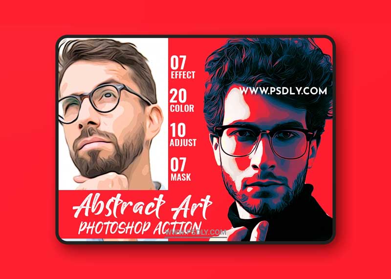 CreativeMarket - Abstract Art Photoshop Action 4878335 1 CreativeMarket - Abstract Art Photoshop Action 4878335