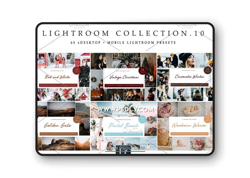 CreativeMarket - BUNDLE 10_Lightroom Collection X 60 6075970 1 CreativeMarket - BUNDLE 10_Lightroom Collection X 60 6075970