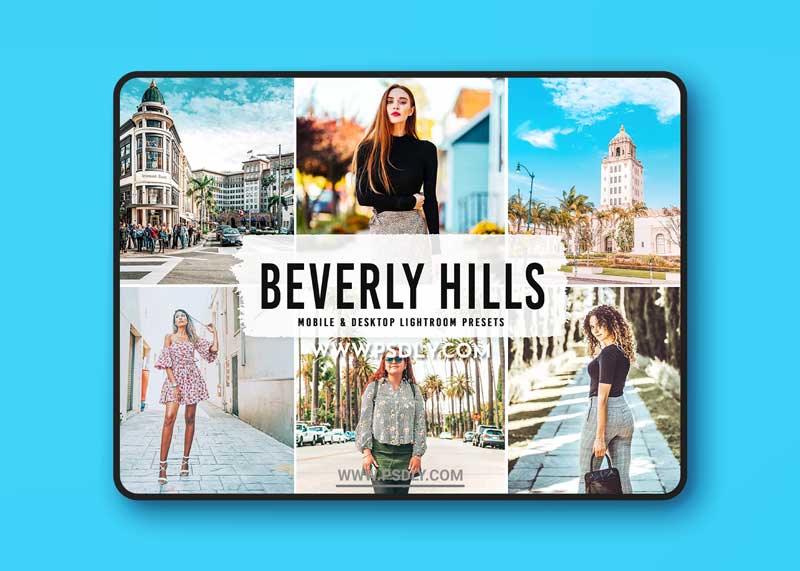 CreativeMarket - Beverly Hills Lightroom Presets V2 6280064 1 CreativeMarket - Beverly Hills Lightroom Presets V2 6280064