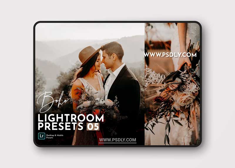 CreativeMarket - Boho Wedding Lightroom Presets Pack 5463743 1 CreativeMarket - Boho Wedding Lightroom Presets Pack 5463743