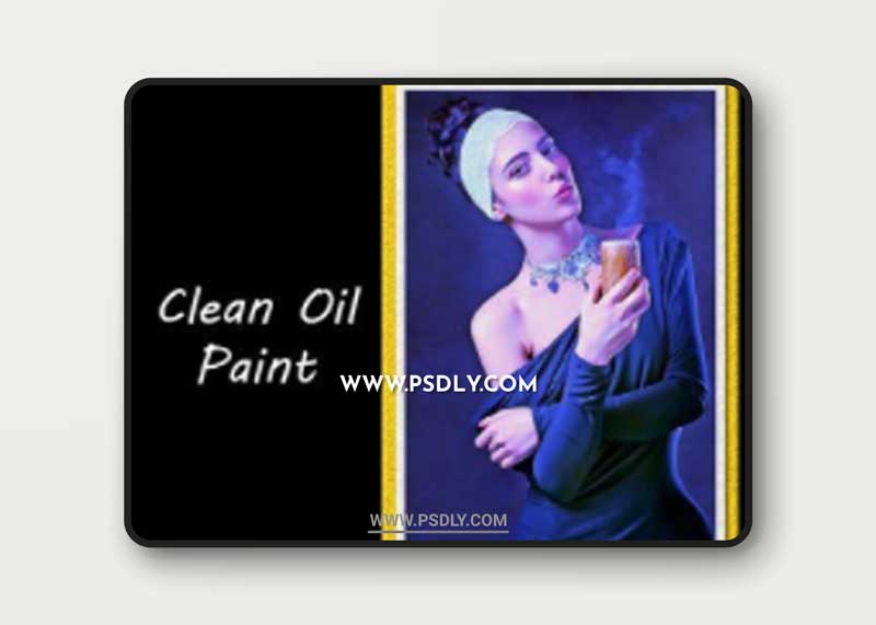 CreativeMarket - Clean Oil Paint Photoshop Action 4768292 1 CreativeMarket - Clean Oil Paint Photoshop Action 4768292