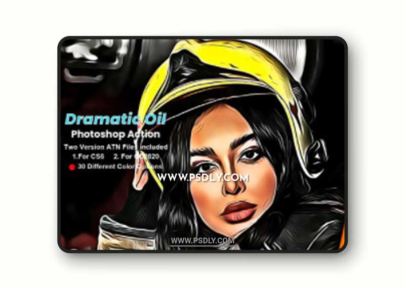 CreativeMarket - Dramatic Oil Portrait Action 5643002 1 CreativeMarket - Dramatic Oil Portrait Action 5643002