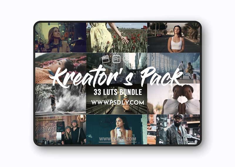 CreativeMarket - Kreator's Pack 33 Video LUTs Bundle 6277753 1 CreativeMarket - Kreator's Pack 33 Video LUTs Bundle 6277753