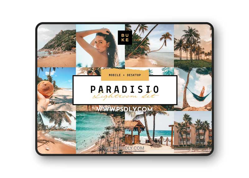 CreativeMarket - Paradisio 8 Lightroom Presets Bundle 3978938 1 CreativeMarket - Paradisio 8 Lightroom Presets Bundle 3978938