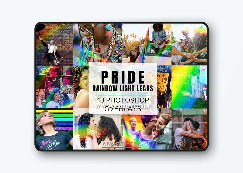 CreativeMarket - Rainbow Overlays 6216550 1 CreativeMarket - Rainbow Overlays 6216550