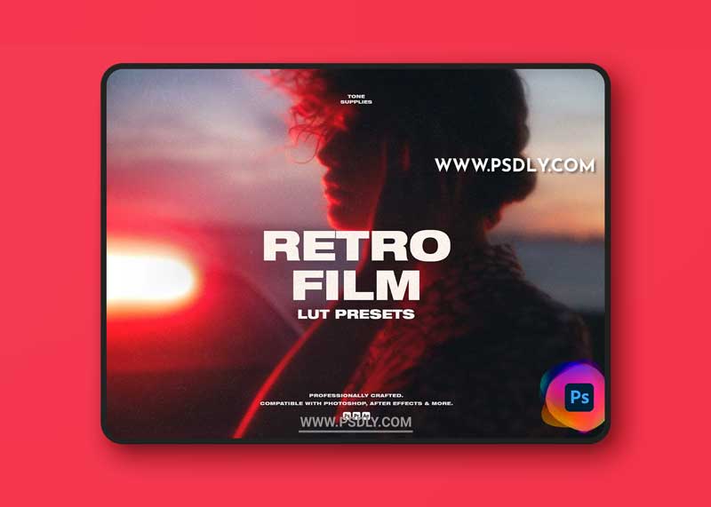 CreativeMarket - Retro Film LUT Presets Photoshop 6182608 1 CreativeMarket - Retro Film LUT Presets Photoshop 6182608