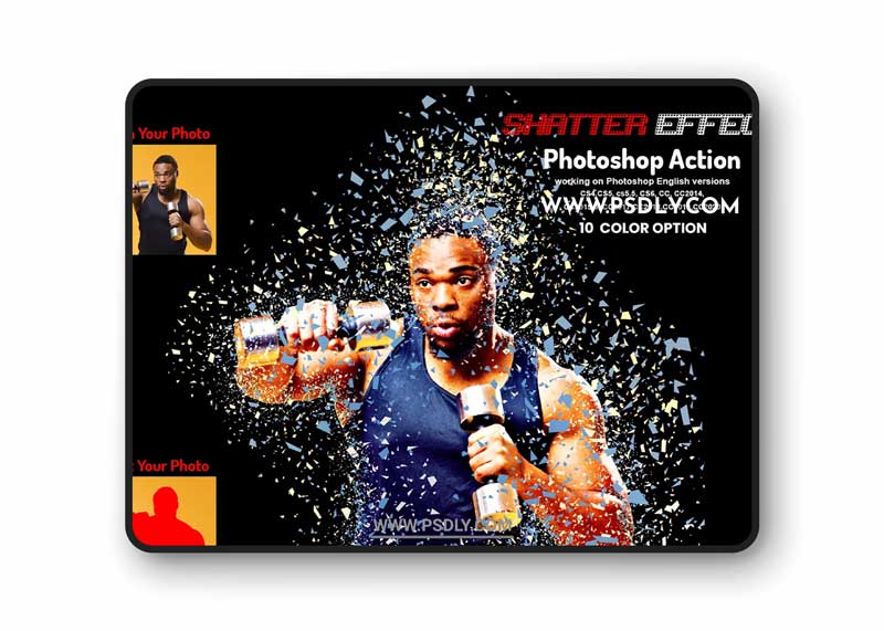 CreativeMarket - Shatter Effect Photoshop Action 5933981 1 CreativeMarket - Shatter Effect Photoshop Action 5933981
