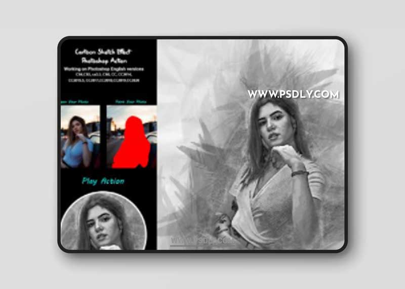 CreativeMarket - Speed Sketch Photoshop Action 5385541 1 CreativeMarket - Speed Sketch Photoshop Action 5385541