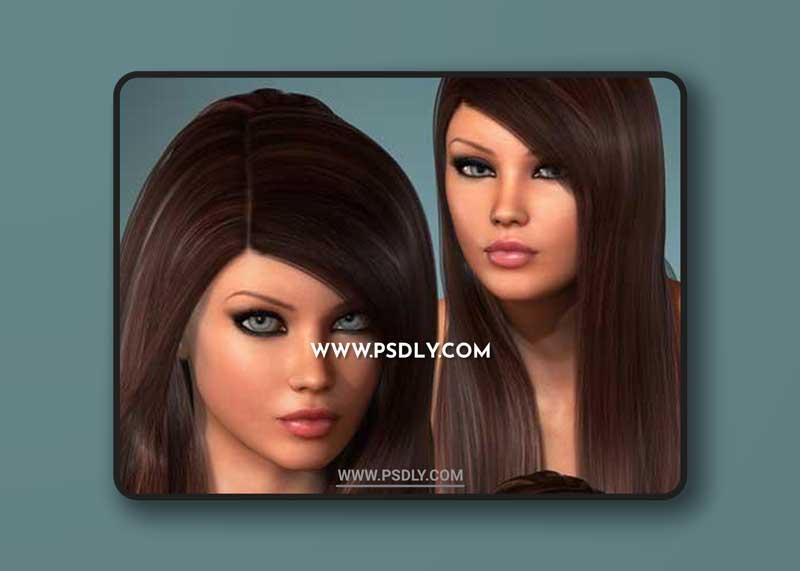 DAZ3D - MARIA HAIR AND OOT HAIRBLENDING 000165 1 DAZ3D - MARIA HAIR AND OOT HAIRBLENDING 000165