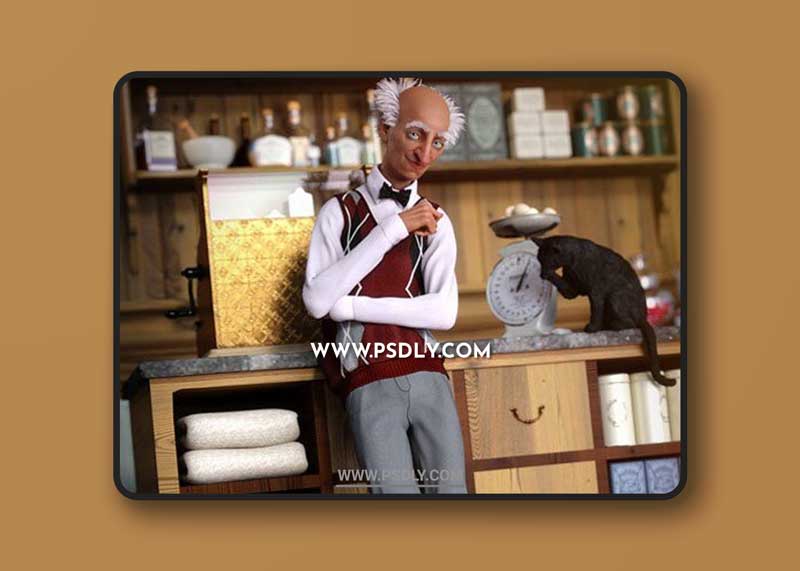 DAZ3D - Sweater Vest Outfit for Genesis 8 Male(s) 000157 1 DAZ3D - Sweater Vest Outfit for Genesis 8 Male(s) 000157
