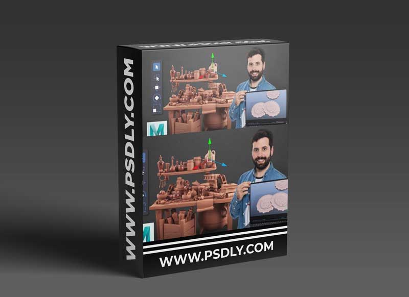 Domestika - Cartoon-Style Still Life Modeling with Maya 1 Domestika - Cartoon-Style Still Life Modeling with Maya