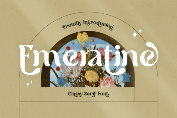 Emeratine Font 1 Emeratine Font