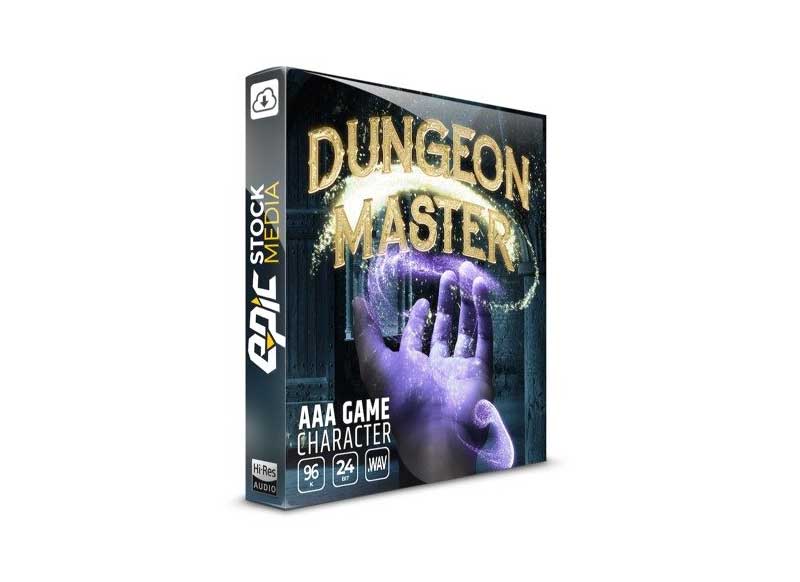 Epic Stock Media AAA Game Character Dungeon Master WAV