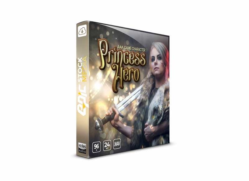 Epic Stock Media AAA Game Character Princess Hero WAV 1 Epic Stock Media AAA Game Character Princess Hero WAV