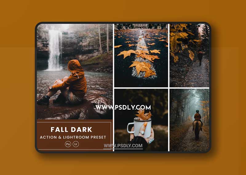 Fall Dark Action & Lightrom Presets 1 Fall Dark Action & Lightrom Presets