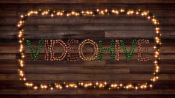 Videohive Christmas Lights Letters V2.0 13414658 1 Videohive Christmas Lights Letters V2.0 13414658