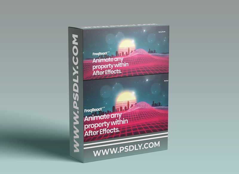 FreqReact v1.5 for After Effects Win/Mac 1 FreqReact v1.5 for After Effects Win/Mac