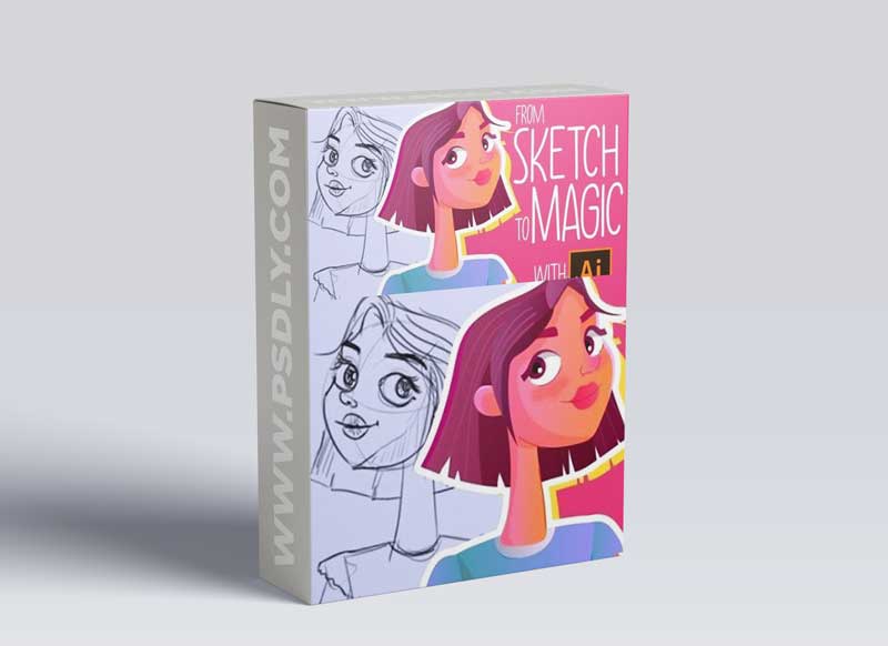 From Sketch to Magic With Adobe illustrator ! 1 From Sketch to Magic With Adobe illustrator !
