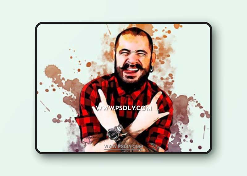 GraphicRiver - Cartoon Paint Photoshop Action 31909126 1 GraphicRiver - Cartoon Paint Photoshop Action 31909126